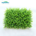 Outdoor Plastic Artificial Vertical Green Grass Wall Mat